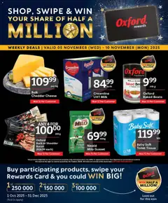 Preview of Oxford Freshmarket flyer valid from 05/11/2025