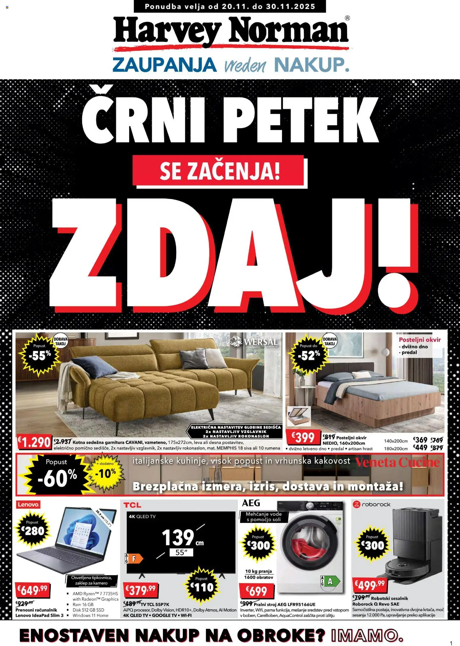 Predogled kataloga iz trgovine Harvey Norman veljaven od 20.11.2025