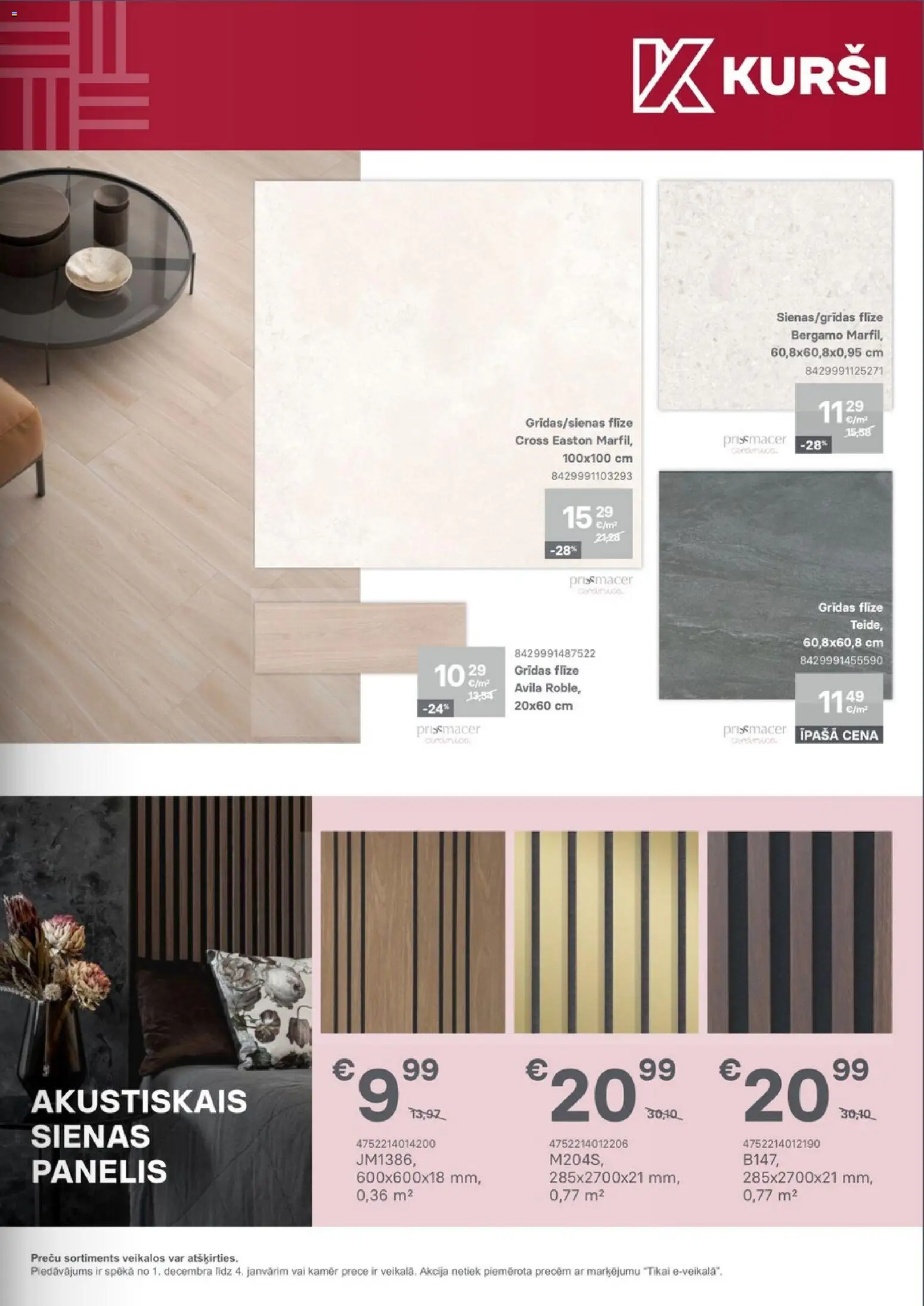 Skatīt Kurši akciju bukletu, derīgs no 2025.12.01