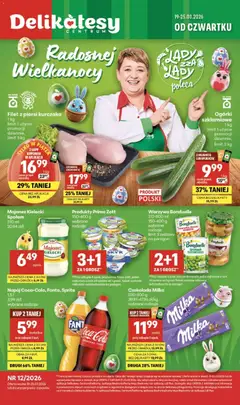 Pogląd gazetki "Delikatesy Centrum gazetka" ze sklepu Delikatesy Centrum ważnej od 19.03.2026