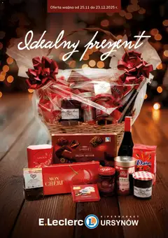 Pogląd gazetki "Warszawa Ursynów" ze sklepu E.Leclerc ważnej od 25.11.2025