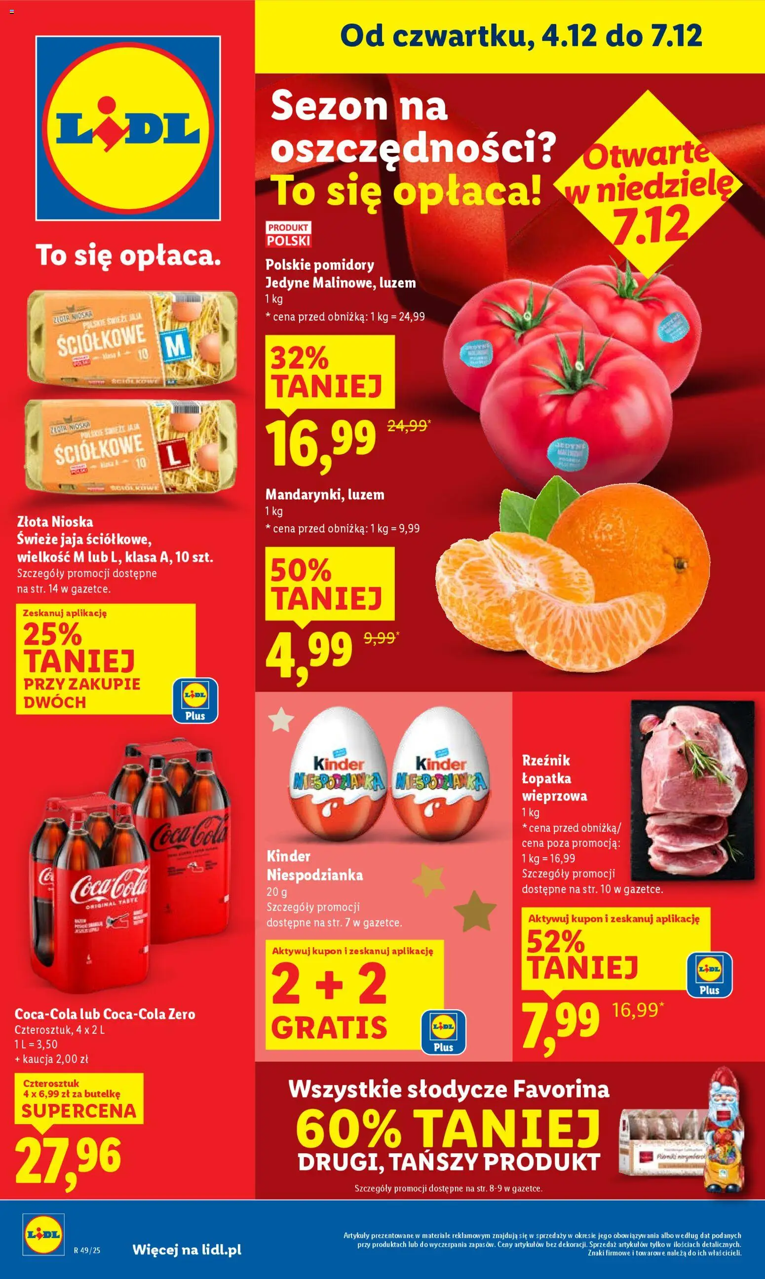 Pogląd gazetki "Gazetka" ze sklepu Lidl ważnej od 04.12.2025