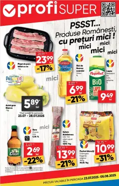 Previzualizarea de cataloage: Profi Revista valabil de la 23.07.2025
