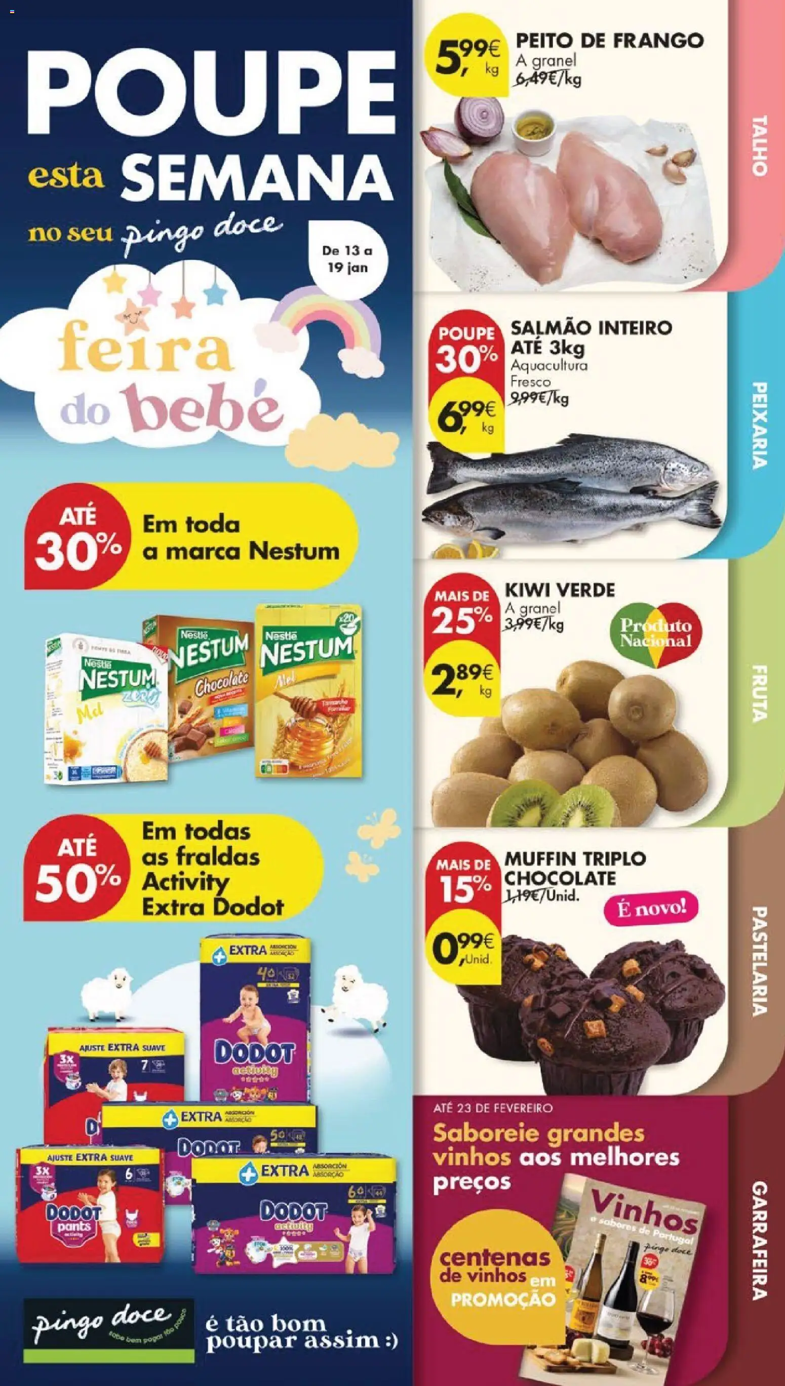 Pré-visualização do folheto da loja Pingo Doce válida a partir de 13/01/2026