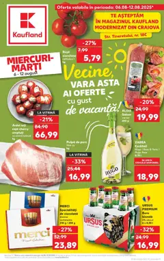 Previzualizarea de cataloage: Kaufland Craiova valabil de la 06.08.2025