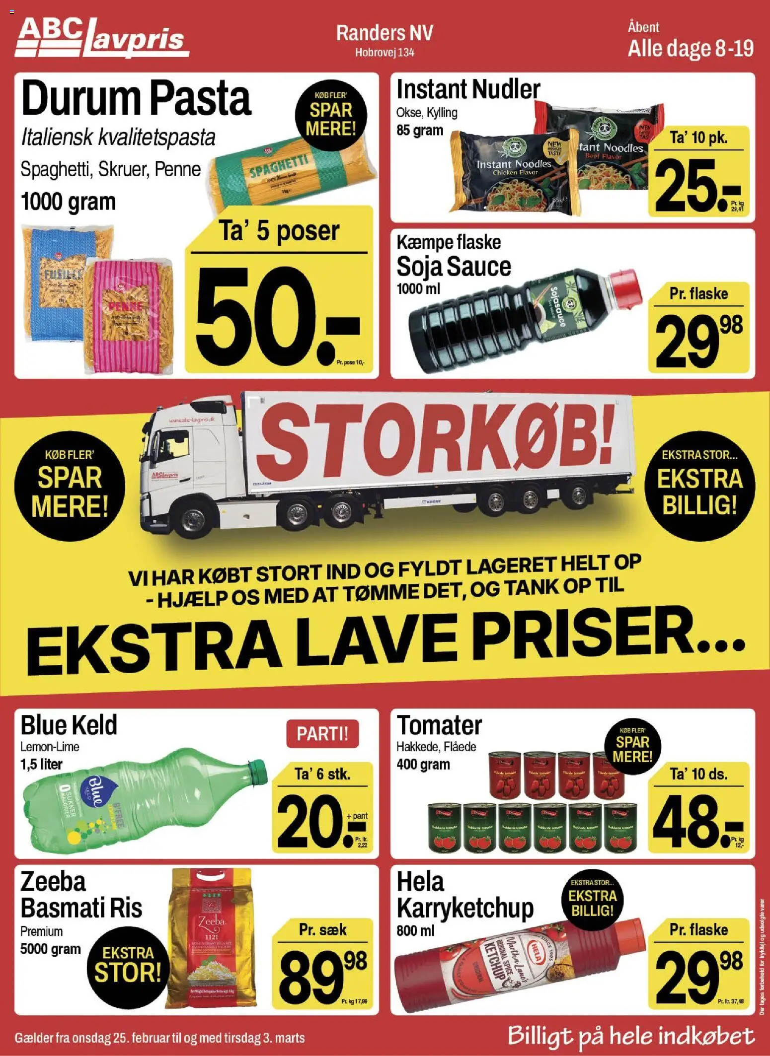Eksempel på tilbudsavis Randers NV fra butik Abc Lavpris gyldig fra 25/02/2026
