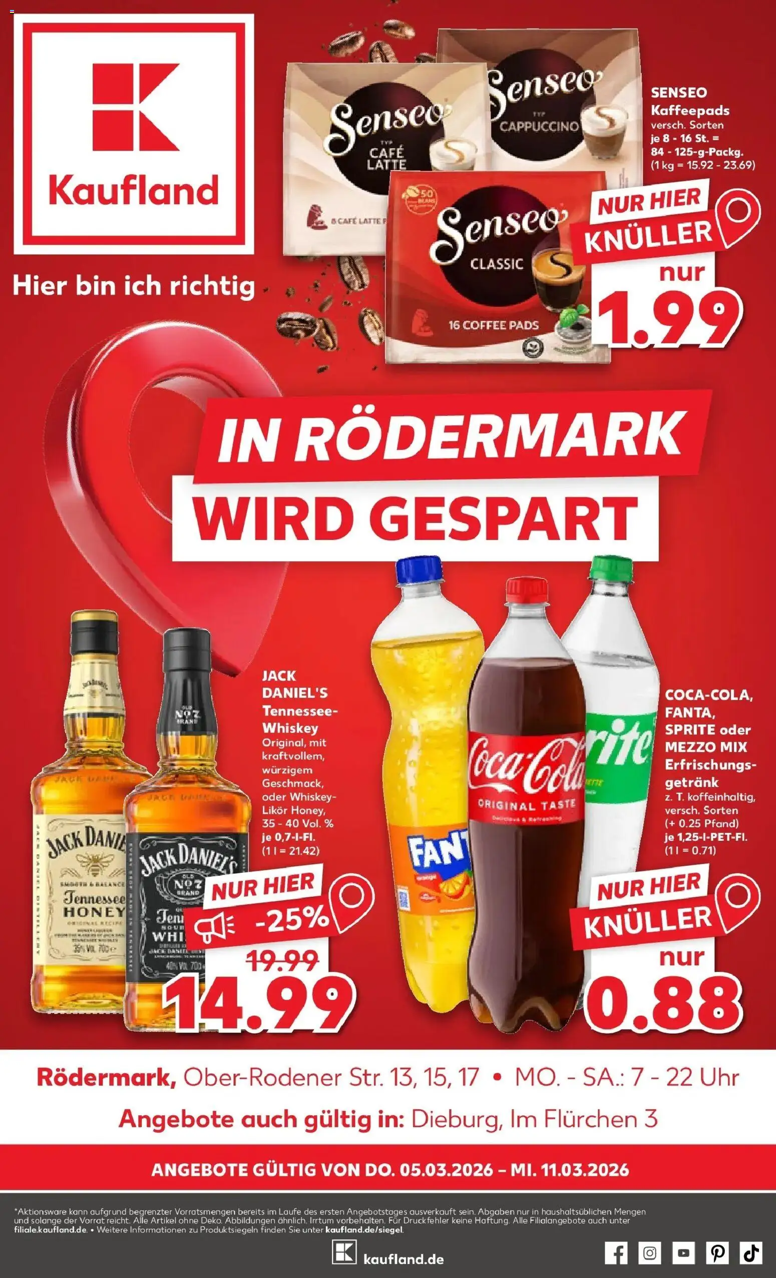 Vorschau von dem Prospekt des Geschäftes Kaufland, gültig ab dem 05.03.2026