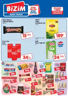 Bizim Toptan Katalog 25.09.2025 - Broşürünün önizlemesi