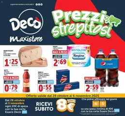 Anteprima dell'opuscolo Volantino MaxiStore - Vitulazio dal negozio Decò valido da 28/10/2025