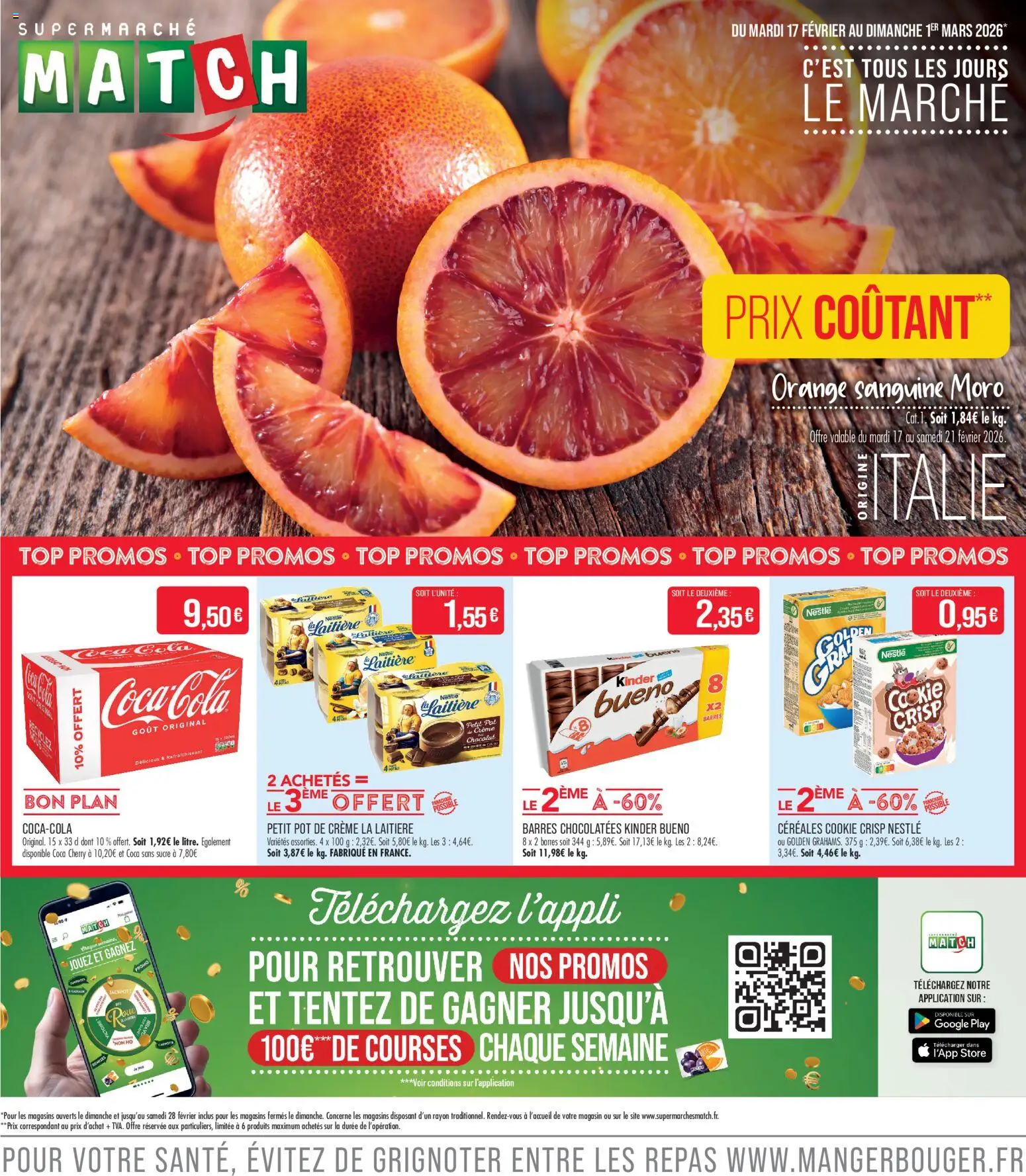 Prévisualisation de Catalogue | Meaux du magasin Match Supermarché formulaire valide 17/02/2026