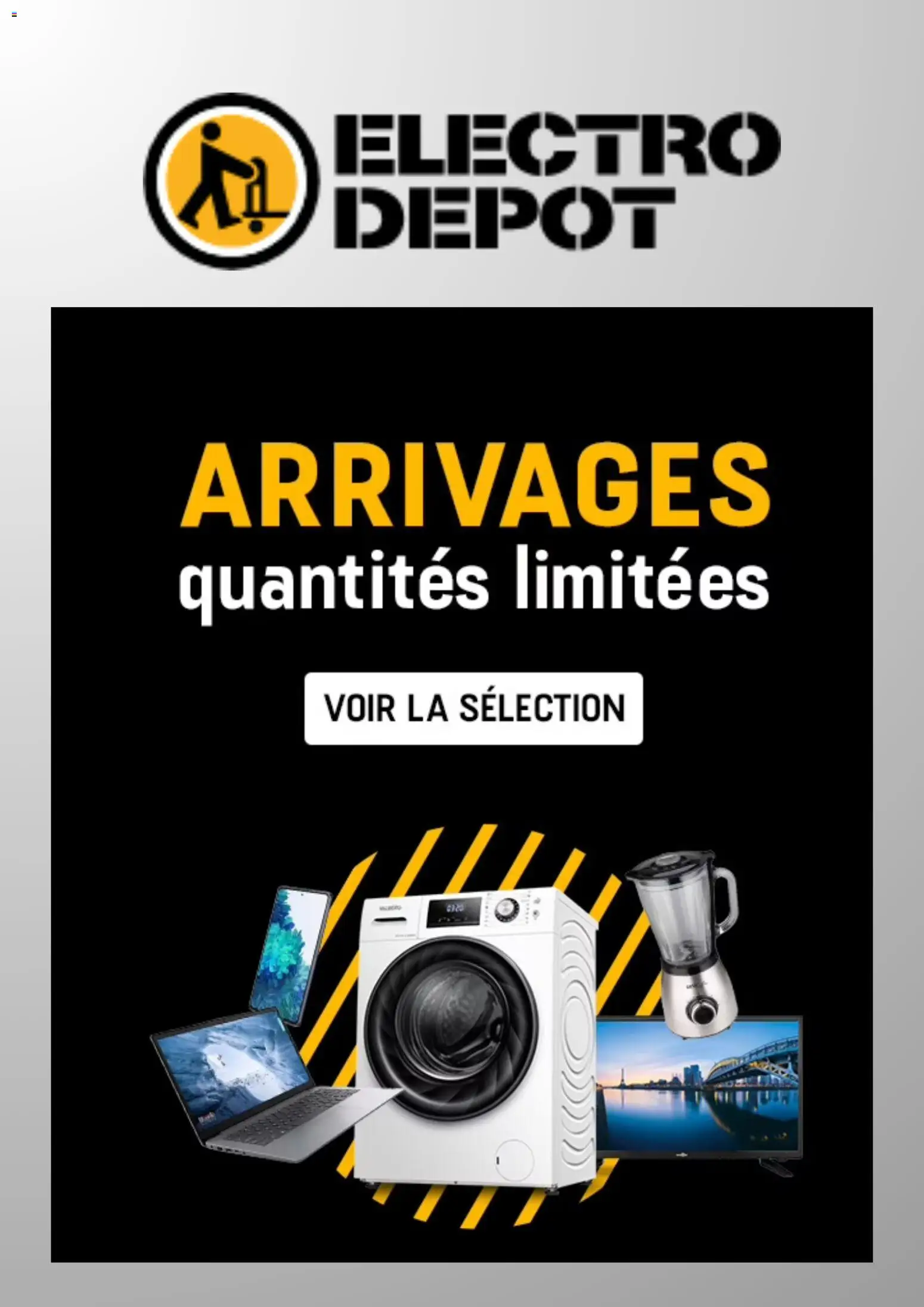 Voorbeeld van Folder / Publicité van winkel Electro Depot geldig vanaf 30/12/2025