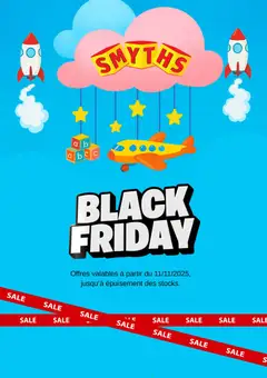 Prévisualisation de Black Friday du magasin Smyths Toys formulaire valide 11/11/2025