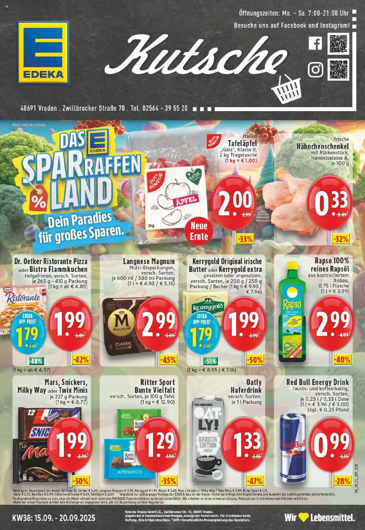 EDEKA Prospekt ab 14.09.2025 - Prospekt Vreden Online