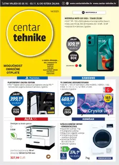 Pregled letka Katalog trgovine Centar Tehnike vrijedi od 20.10.2025