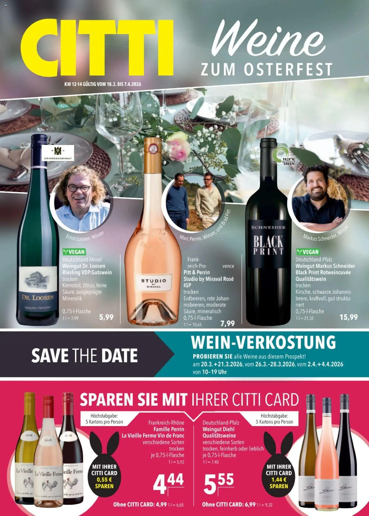 Eksempel på tilbudsavis CITTI - Vin fra butik CITTI gyldig fra 18/03/2026