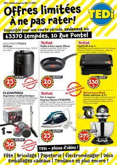 Prévisualisation de TEDi: Découvrez les nouvelles offres du magasin TEDi formulaire valide 28/10/2025