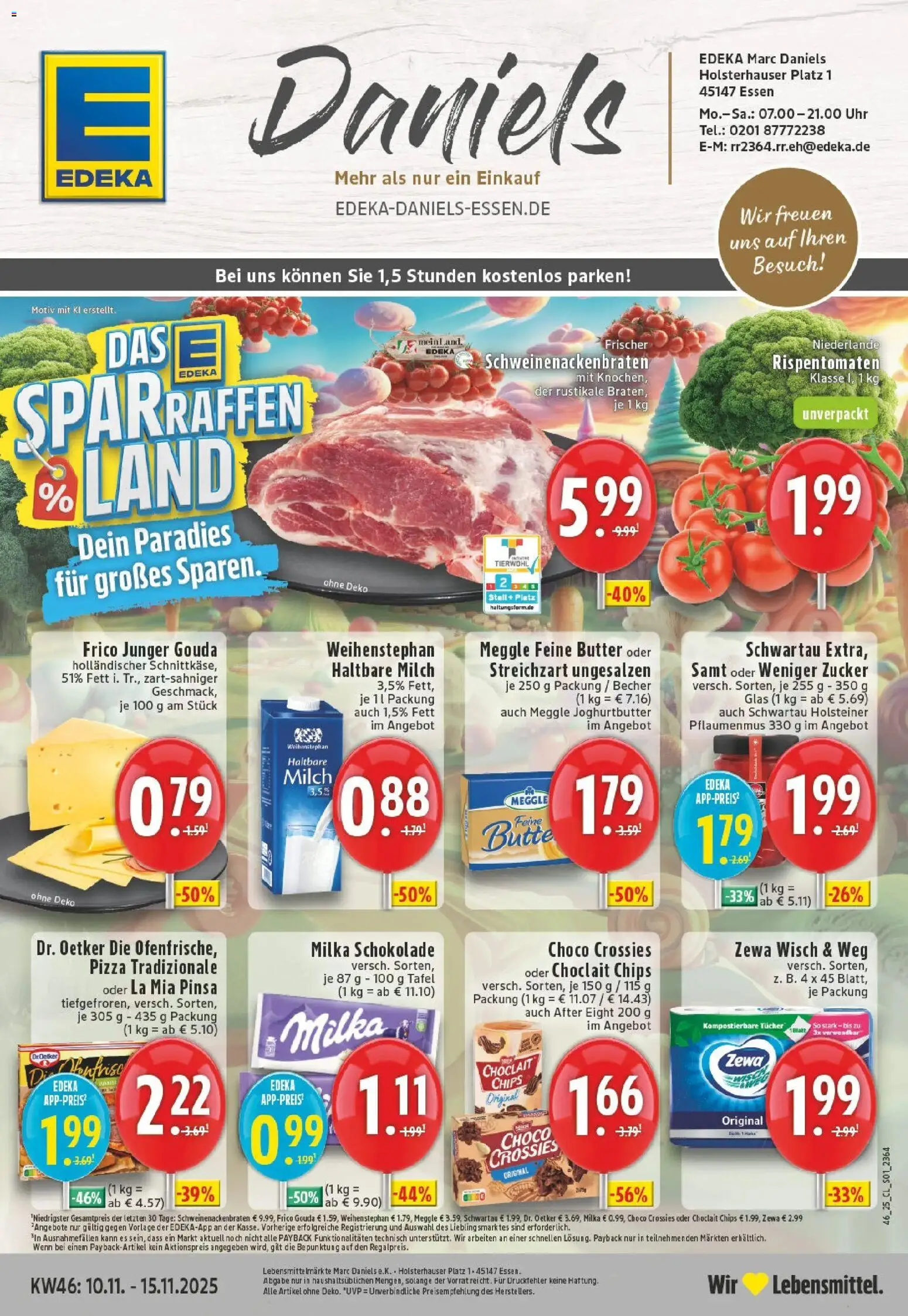 Vorschau von dem Prospekt des Geschäftes Edeka, gültig ab dem 10.11.2025