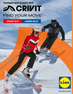 Prévisualisation de Catalogue sport et loisirs 2025 du magasin LIDL formulaire valide 13/11/2025