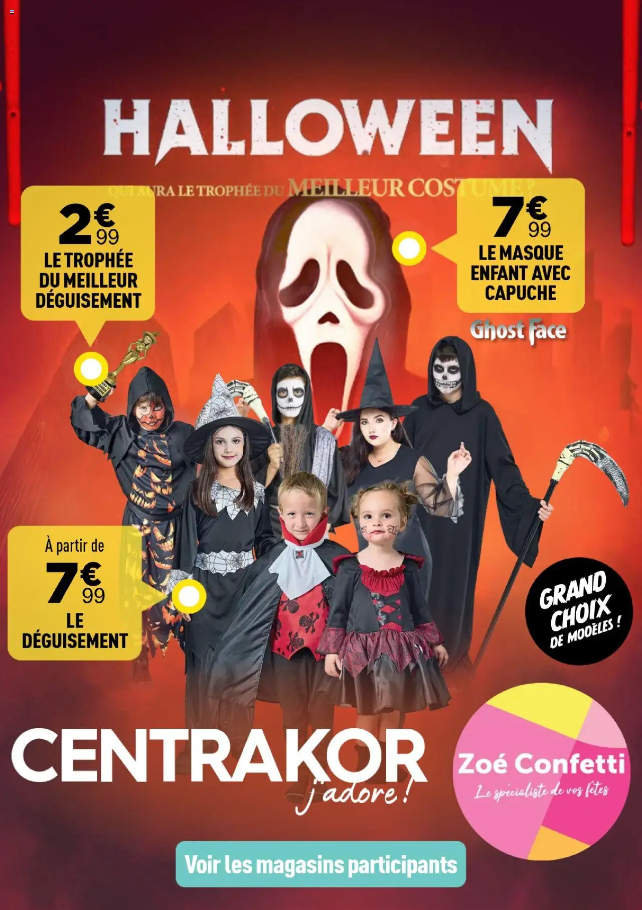 Halloween Zoé - Qui aura le meilleur déguisement de la boutique Centrakor valable du 13/10/2025 - Page numéro 1