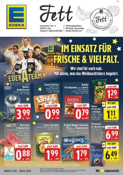 Vorschau von dem Prospekt des Geschäftes Edeka, gültig ab dem 01.12.2025