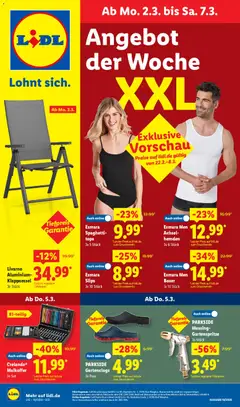 Vorschau von dem Prospekt des Geschäftes Lidl, gültig ab dem 02.03.2026