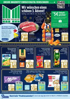 Vorschau von dem Prospekt des Geschäftes Marktkauf, gültig ab dem 08.12.2025