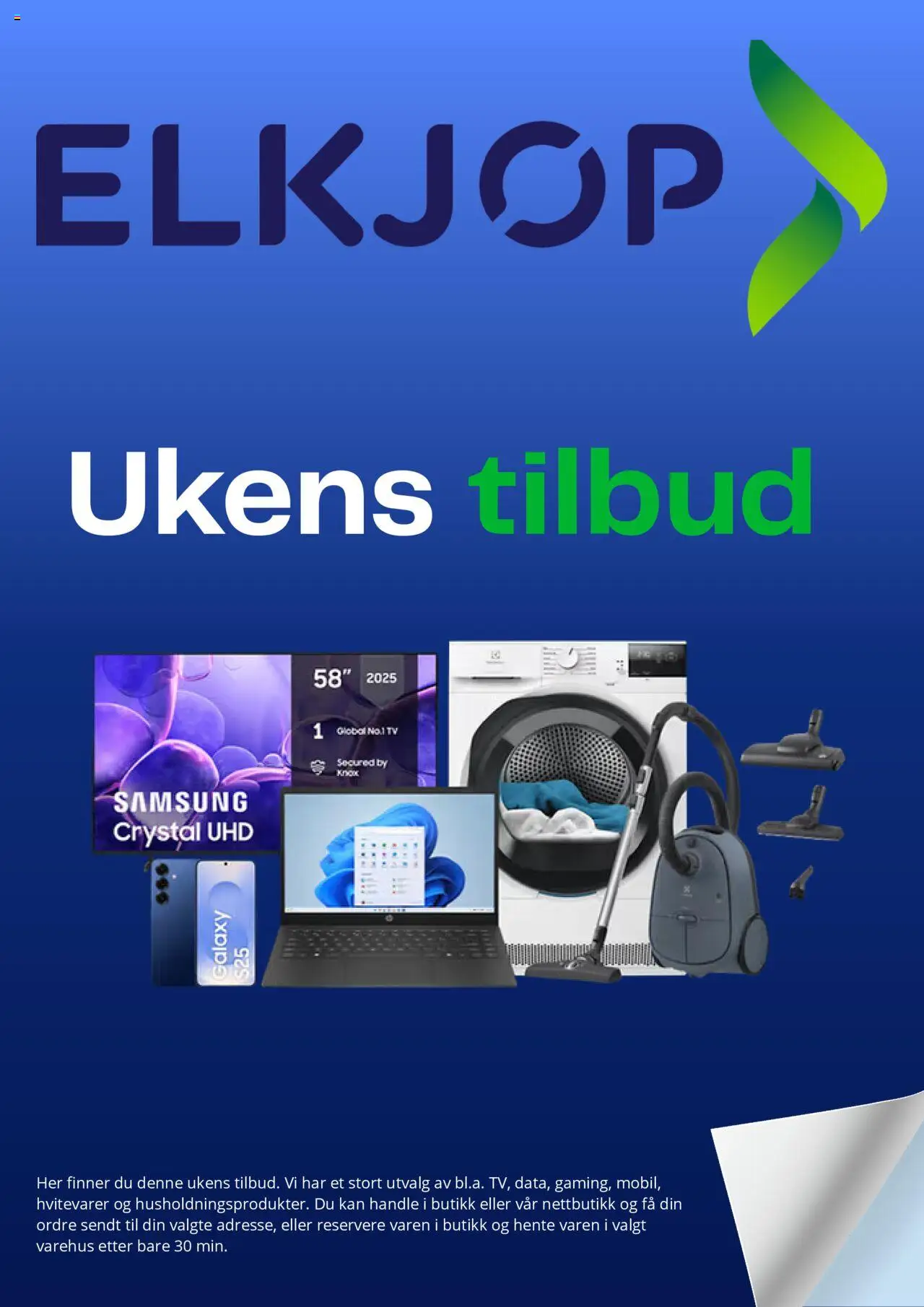Kundeavis Elkjøp gyldig fra 26/08/2025 - Sidenummer 1