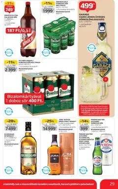 Auchan - Akciós újság Auchan megtekintése, amely érvényes 2025.11.06.-től | Oldal: 29