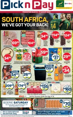 Preview of Pick n Pay flyer valid from 14/08/2025