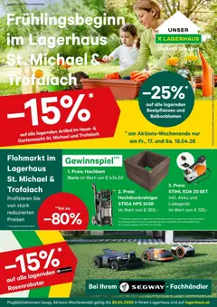 Vorschau der Angebote: Lagerhaus Lagerhaus Wochen Angebote gültig ab 08.04.2026