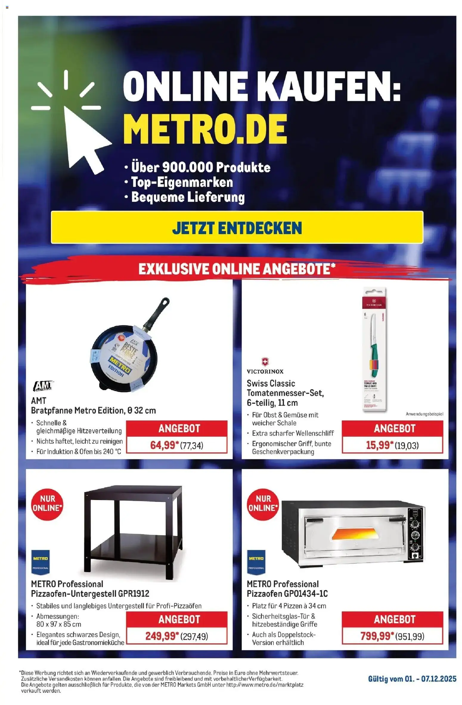 Vorschau von dem Prospekt des Geschäftes Metro, gültig ab dem 01.12.2025