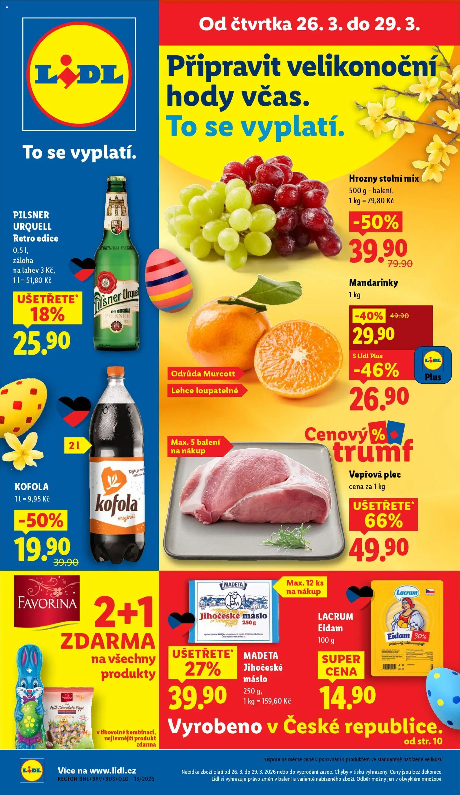 Náhled nabídky: Lidl Lidl leták platný od 26.03.2026
