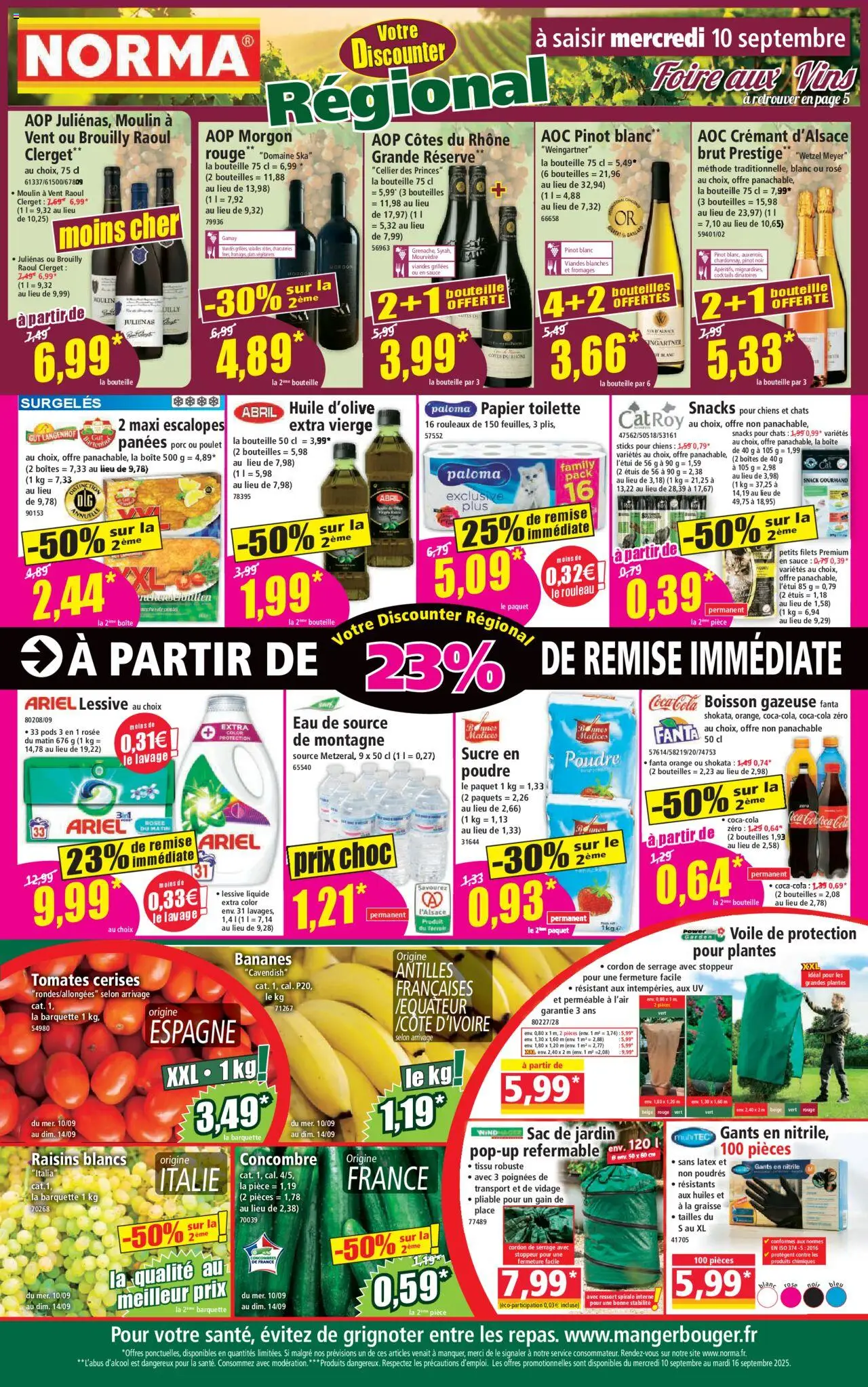 Catalogue de la boutique Norma valable du 10/09/2025 - Page numéro 1