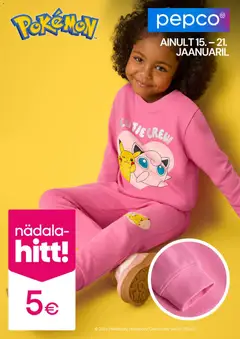 Pepco kliendilehe eelvaade alates 2026.01.15