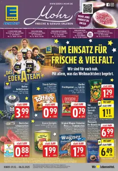 Vorschau von dem Prospekt des Geschäftes Edeka, gültig ab dem 01.12.2025