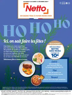 Prévisualisation de Menu Festif du magasin Netto formulaire valide 09/12/2025