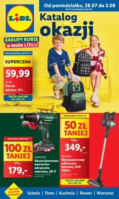 Pogląd gazetki "Katalog" ze sklepu Lidl ważnej od 28.07.2025