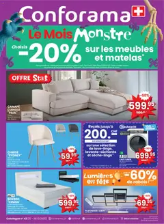 Vorschau des Merkblatts Aktionen FR vom Shop Conforama gültig von 15.10.2025 bis 28.10.2025