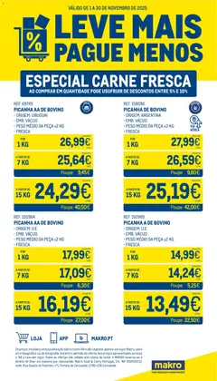 Pré-visualização do folheto da loja Makro válida a partir de 01/11/2025