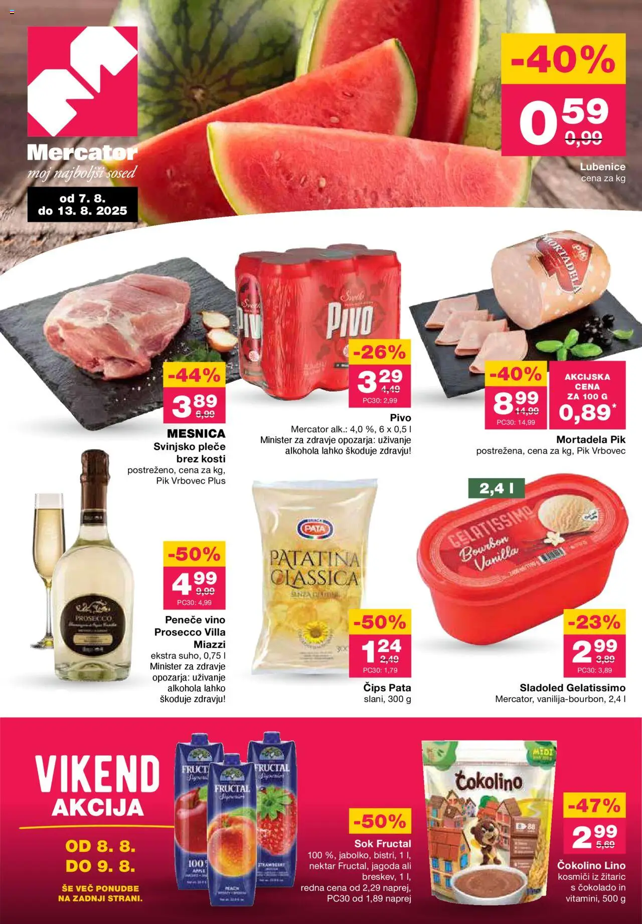 Mercator Katalog od 07.08.2025 - aktualna ponudba - stran 1