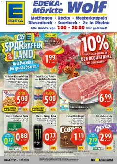Vorschau von dem Prospekt des Geschäftes Edeka, gültig ab dem 26.10.2025