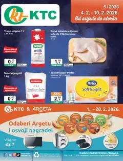 Pregled letka Katalog trgovine KTC vrijedi od 04.02.2026