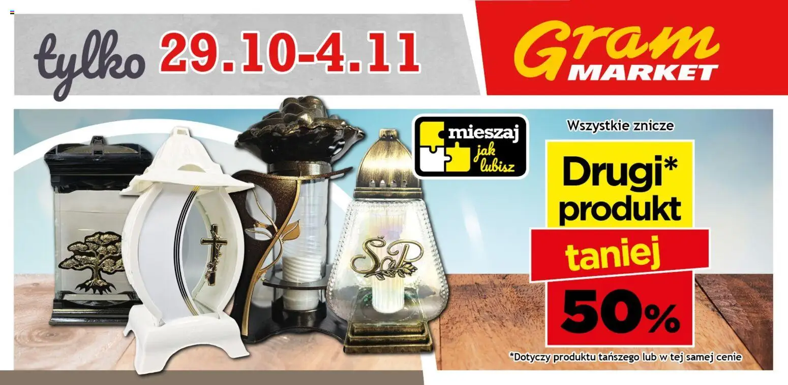 Pogląd gazetki "Niesłychanie Niskie Ceny" ze sklepu Gram Market ważnej od 03.11.2025