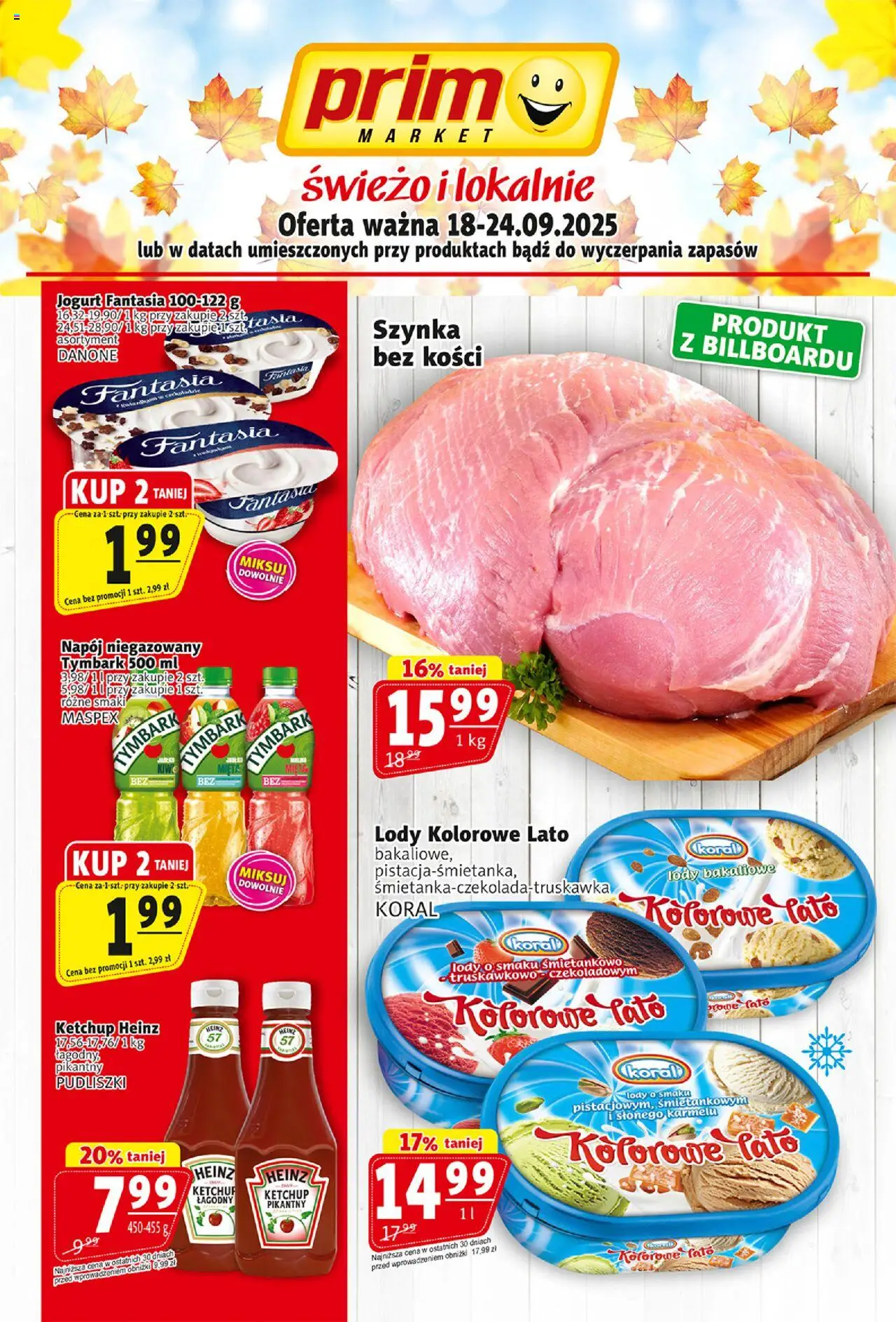 Prim Market Gazetka od 18.09.2025 - Nowa Gazetka - Numer strony 1
