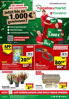 Vorschau von dem Prospekt des Geschäftes Hagebau, gültig ab dem 27.09.2025