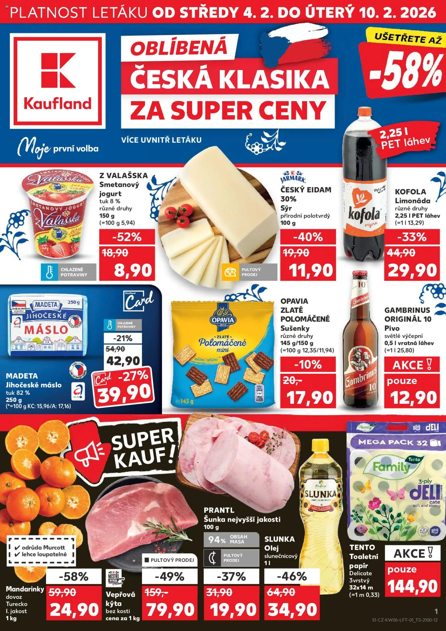 Náhled nabídky: Kaufland Leták - Chomutov platný od 04.02.2026