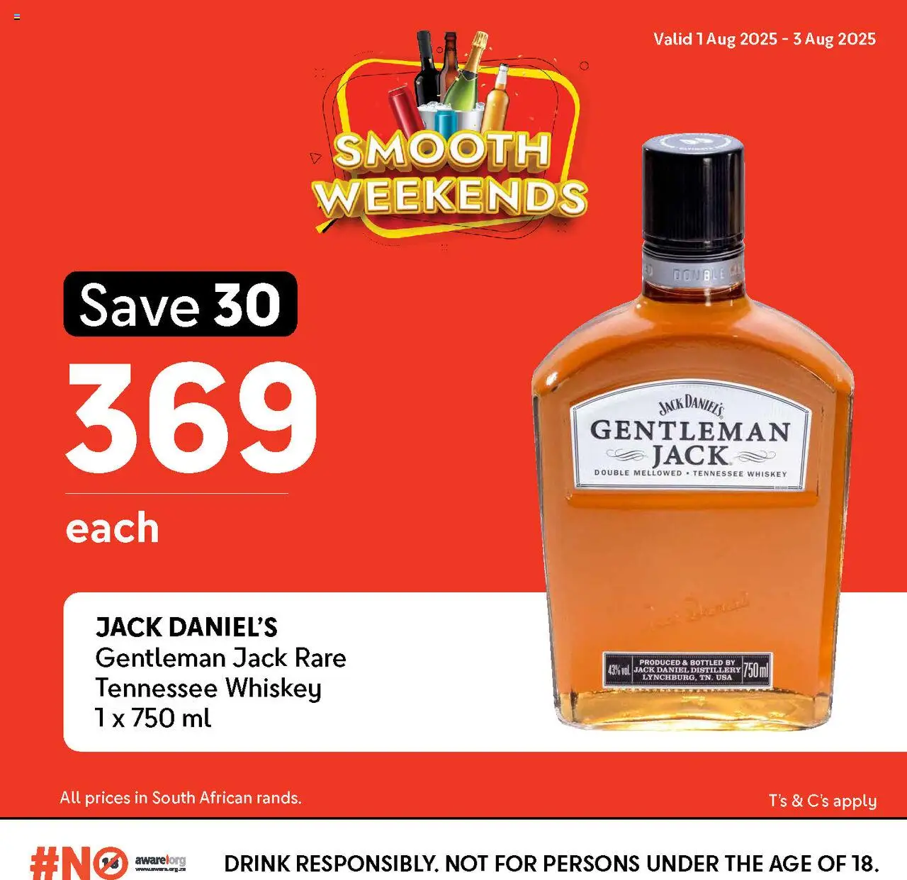Makro Smooth Weekends from 01/08 - 03/08/2025 > Promotions