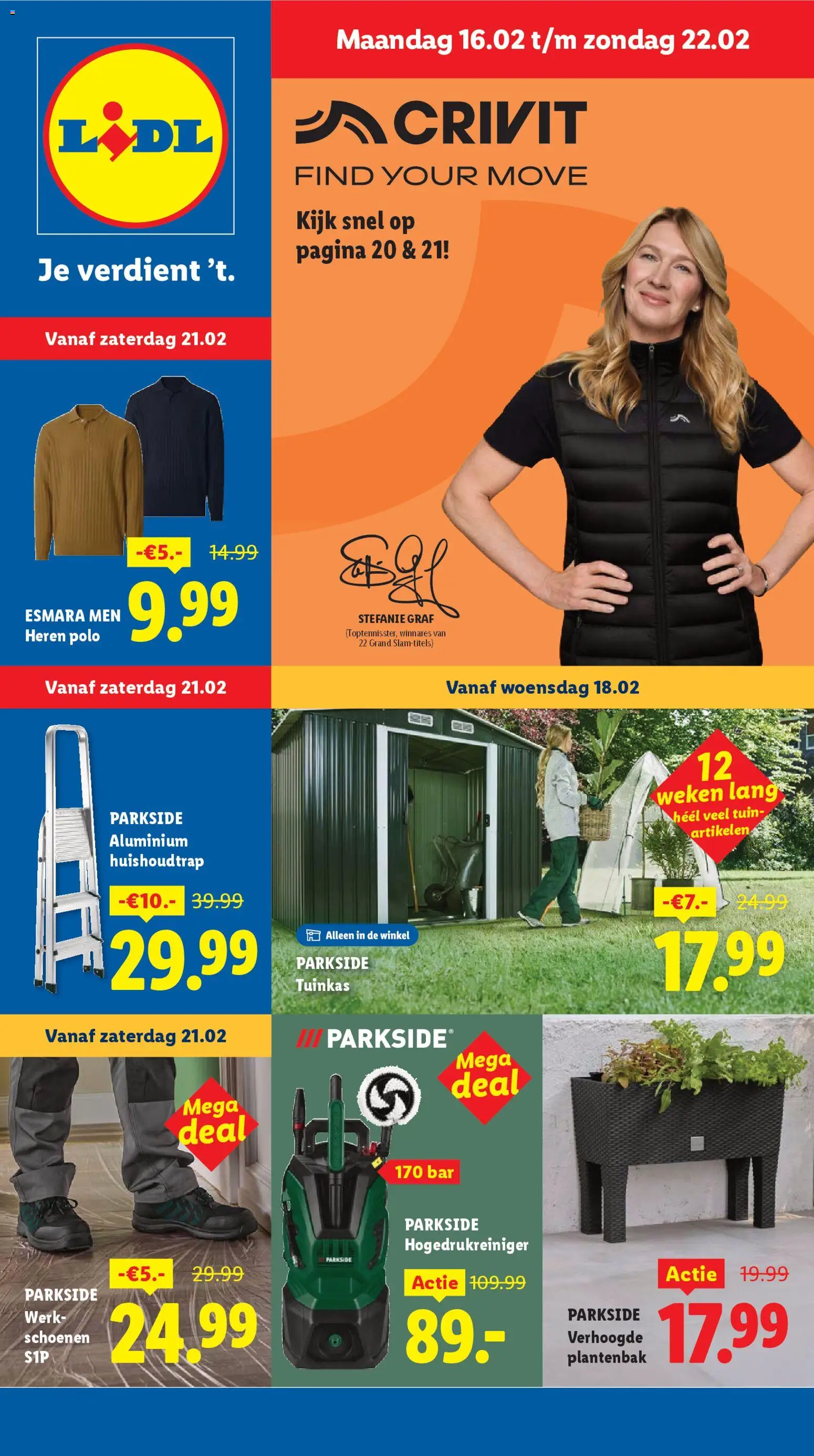 Voorbeeld van Non food folder - Week 8 van winkel Lidl geldig vanaf 16-02-2026