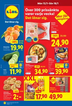 Förhandsgranska reklamblad Aktuella reklamblad Lidl från butik Lidl gäller från 12/01/2026