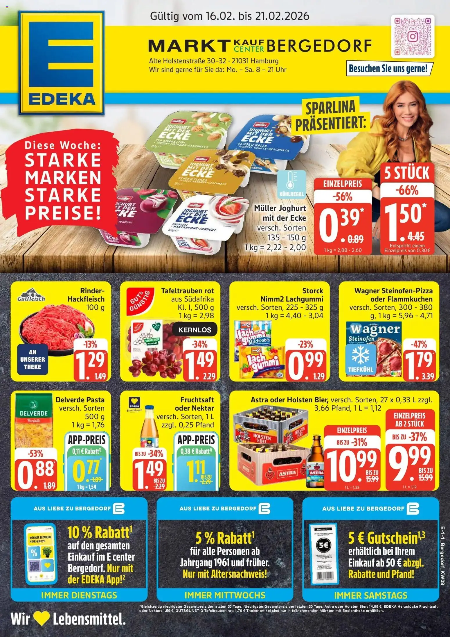 Vorschau von dem Prospekt des Geschäftes Marktkauf, gültig ab dem 16.02.2026